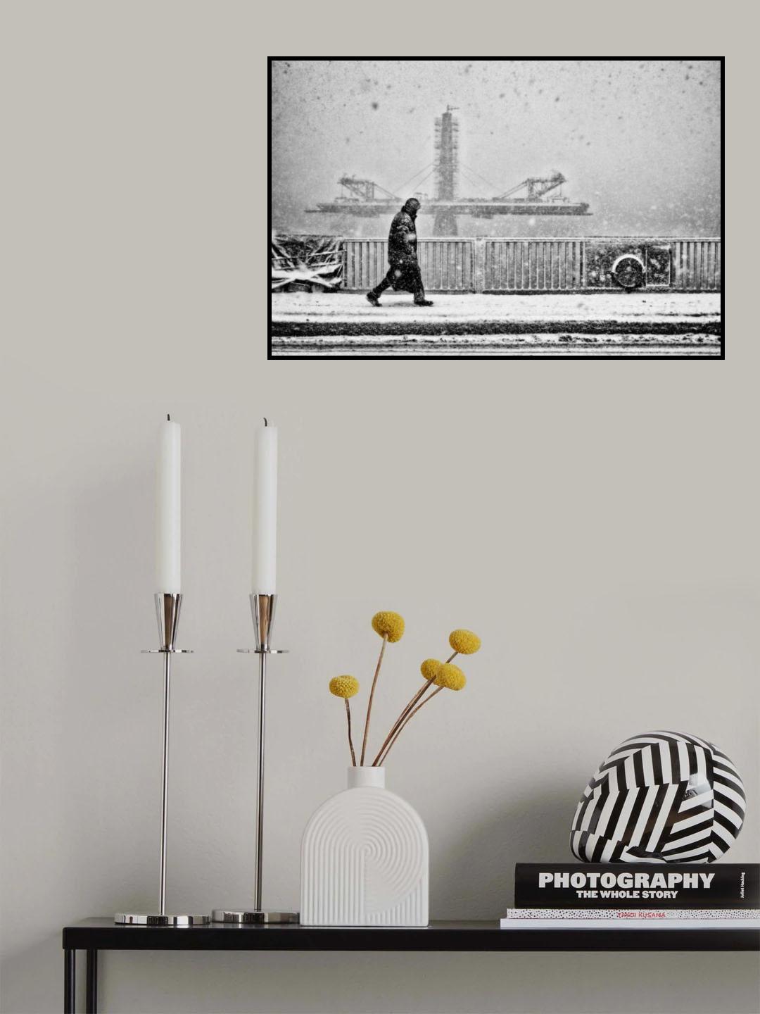 Metro bridge Poster och Canvastavla