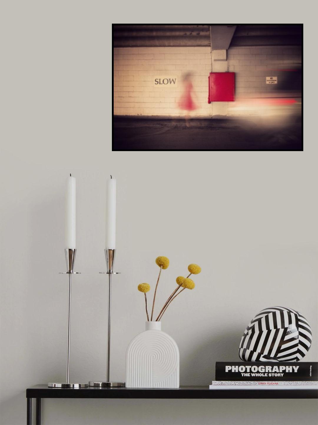 Slow Poster och Canvastavla