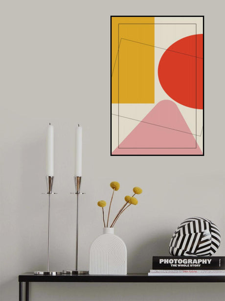 Four Triangles Poster och Canvastavla