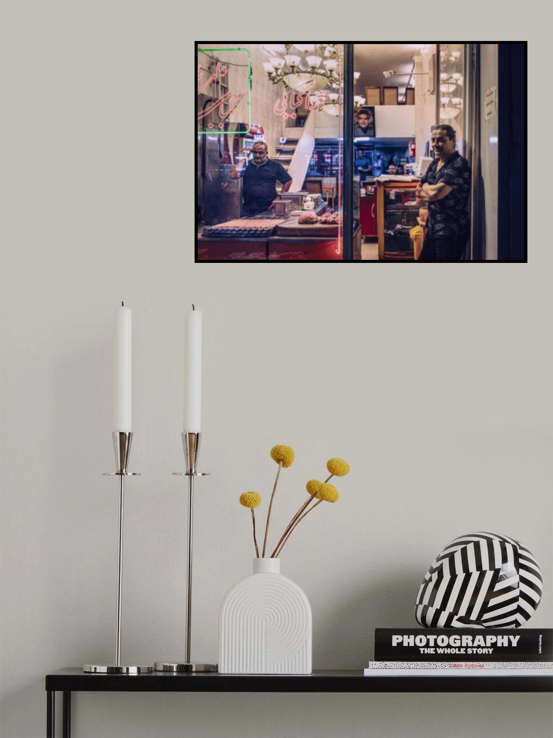 Iranian Kebab Poster och Canvastavla