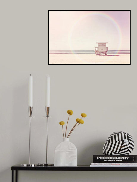 Beach Hut Poster och Canvastavla