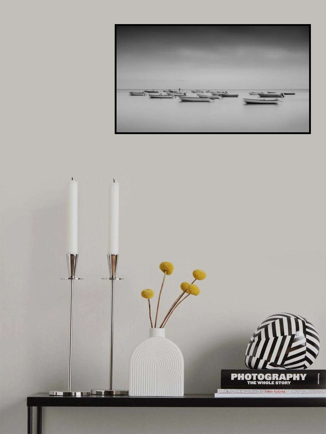 The boats Poster och Canvastavla