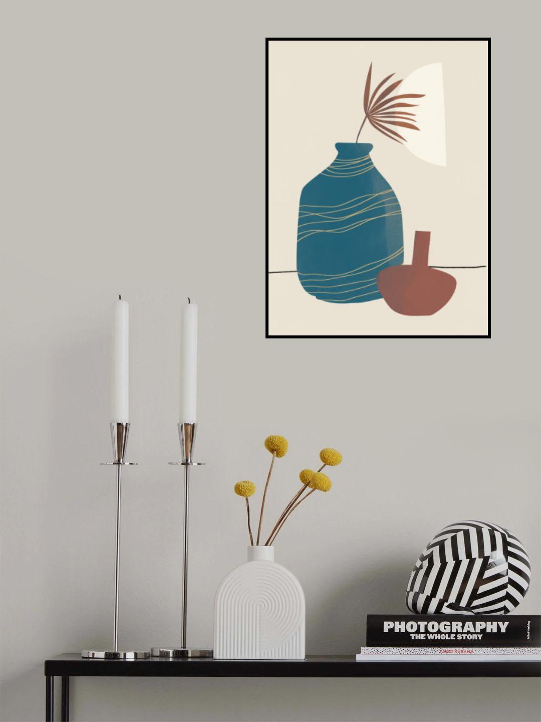 Still Life Sketch Study Poster och Canvastavla
