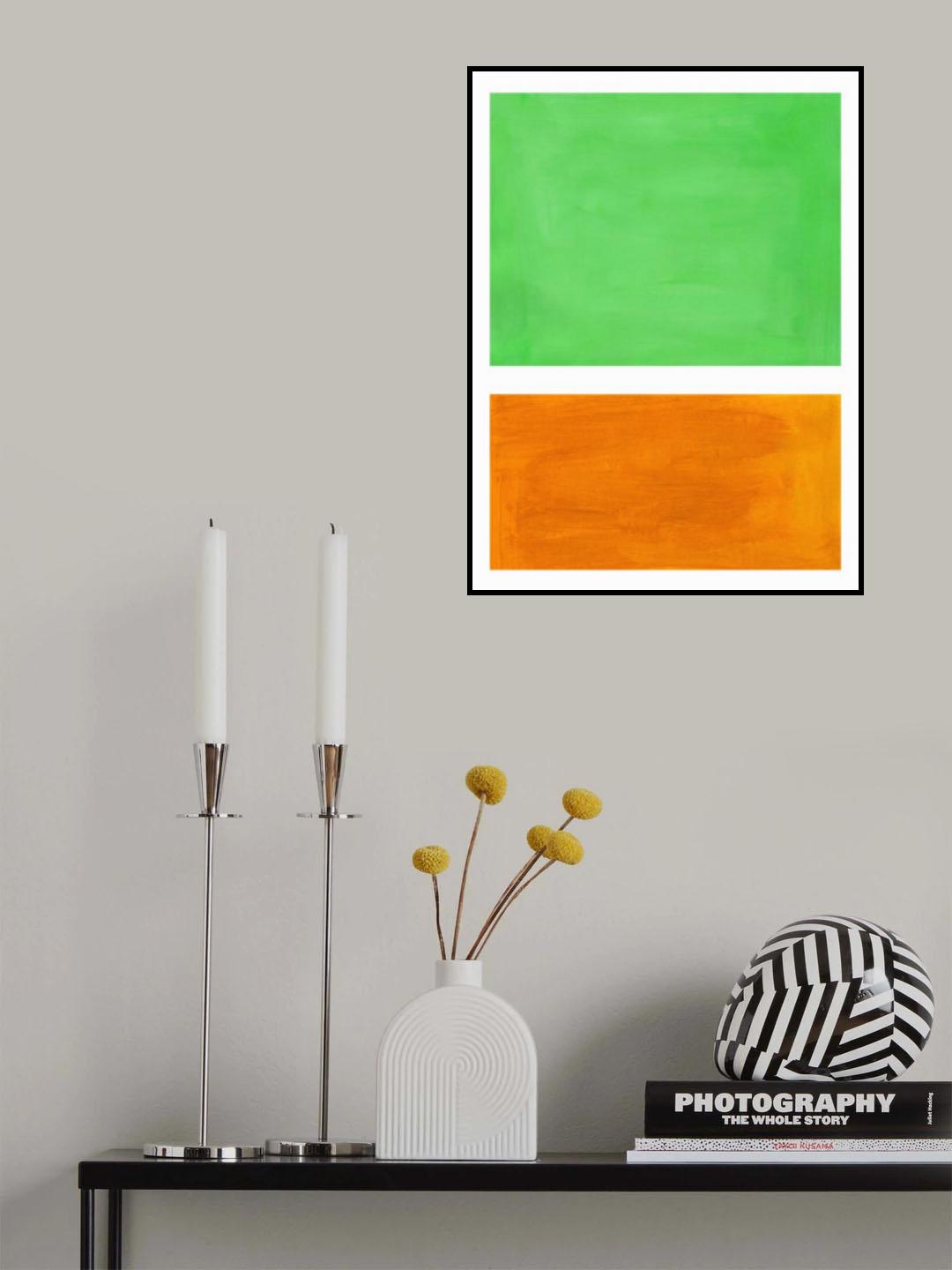 Colourfield 51 Poster och Canvastavla