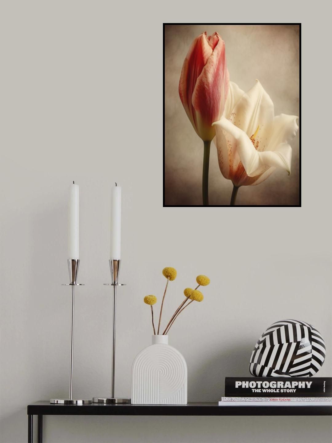 Vintage Flowers 3 Poster och Canvastavla