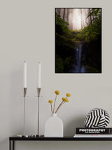 Misty Forest Poster och Canvastavla