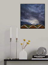 Iceland Houses Poster och Canvastavla