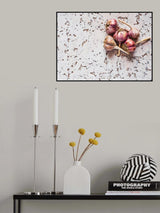 Healthy garlic Poster och Canvastavla