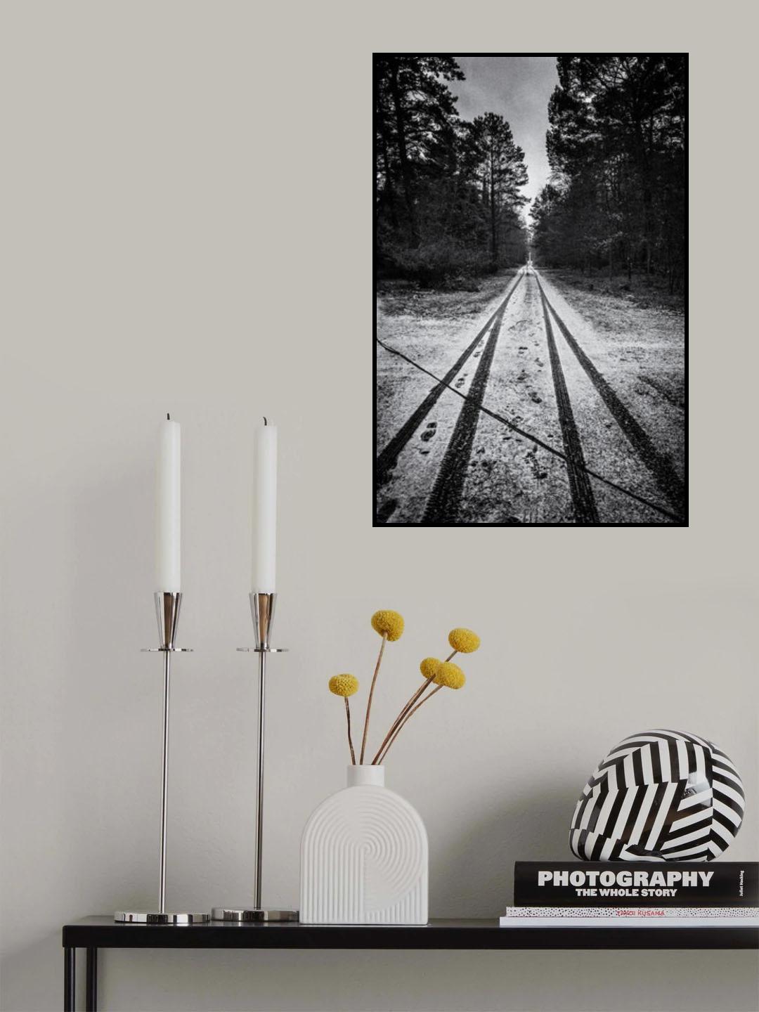 Towards the end of the road Poster och Canvastavla