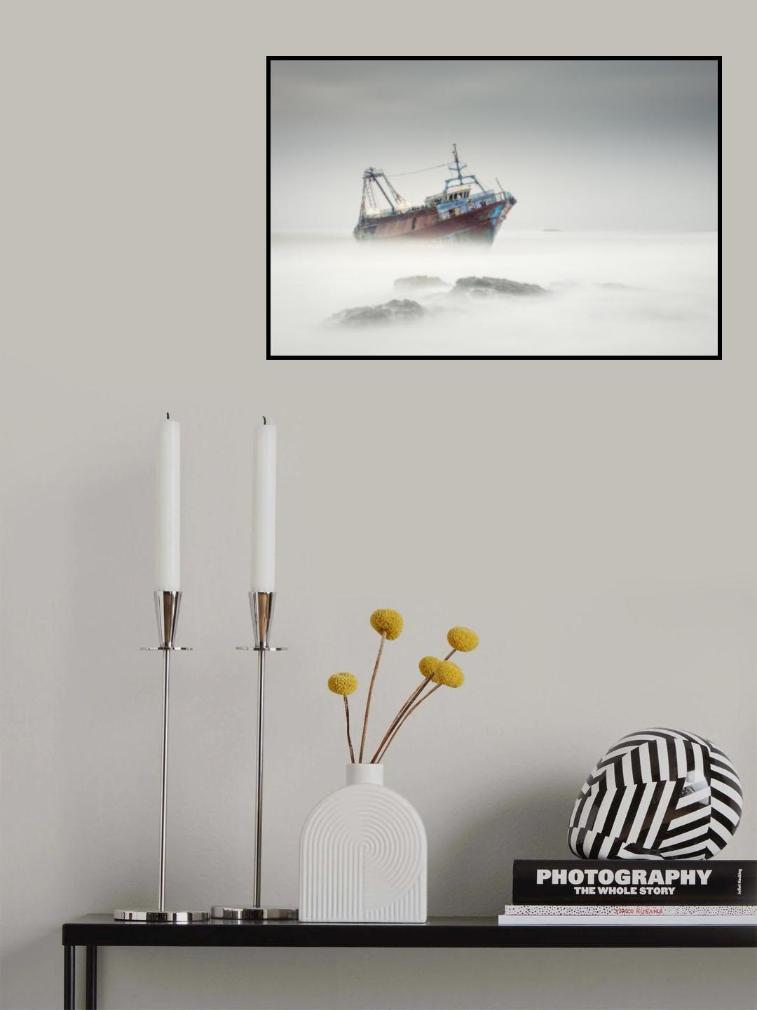 Il relitto Poster och Canvastavla