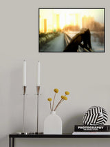 Like breathing in the cold golden air Poster och Canvastavla