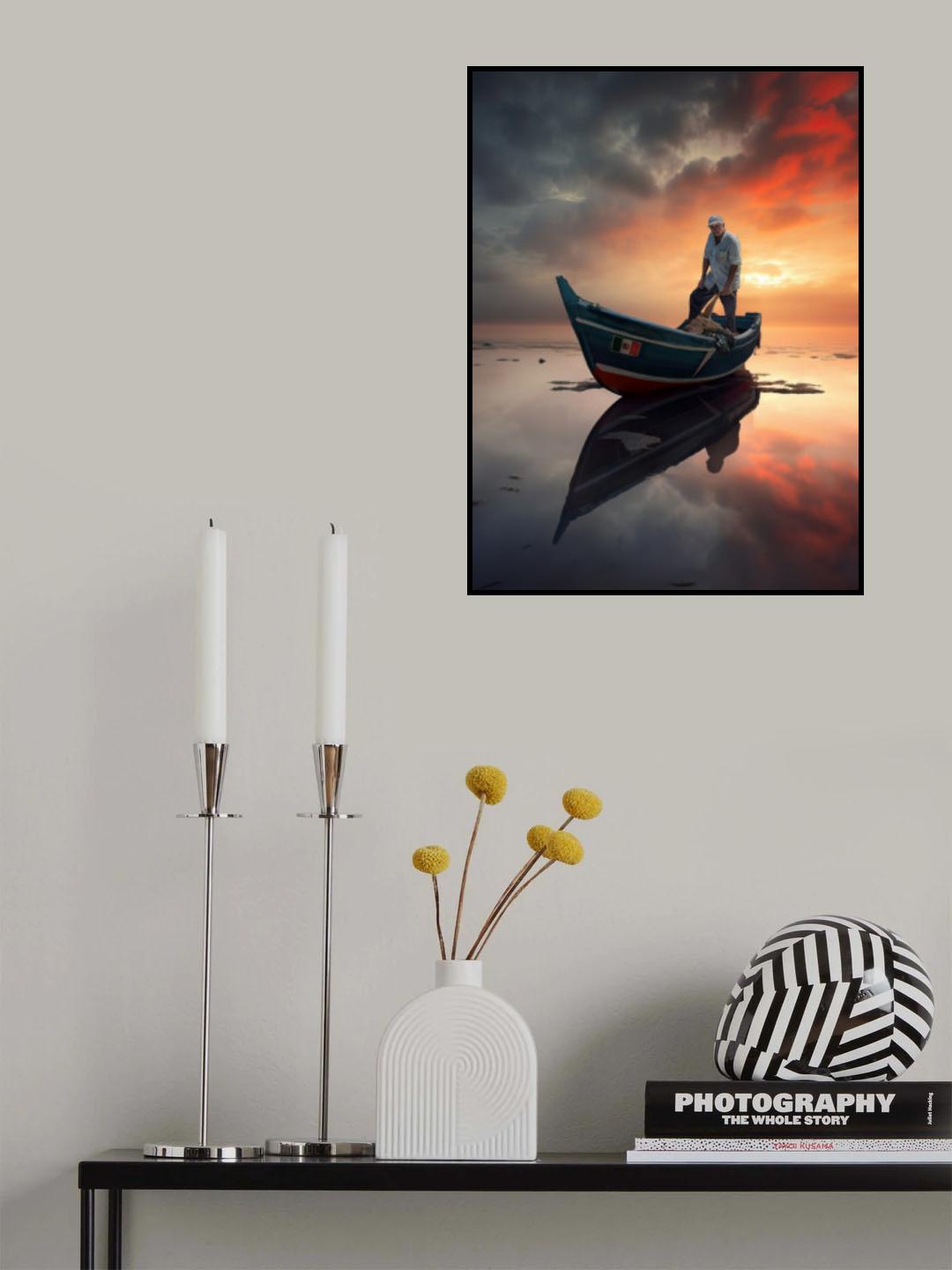 SunFishing Poster och Canvastavla