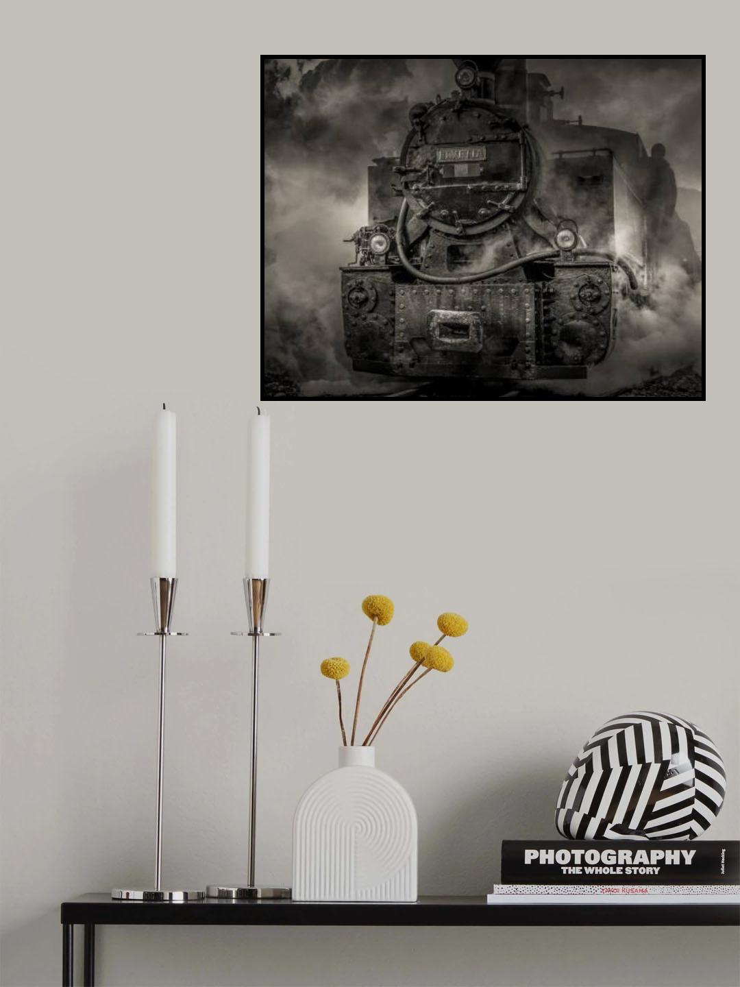 The train of time Poster och Canvastavla