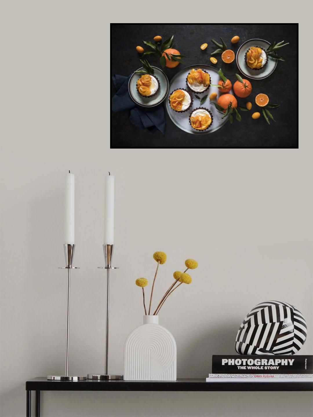 Citrus tartlets Poster och Canvastavla