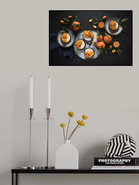 Citrus tartlets Poster och Canvastavla