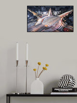 Wujiaochang at Night Poster och Canvastavla