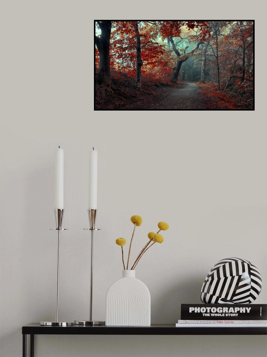 The RED Forest Poster och Canvastavla