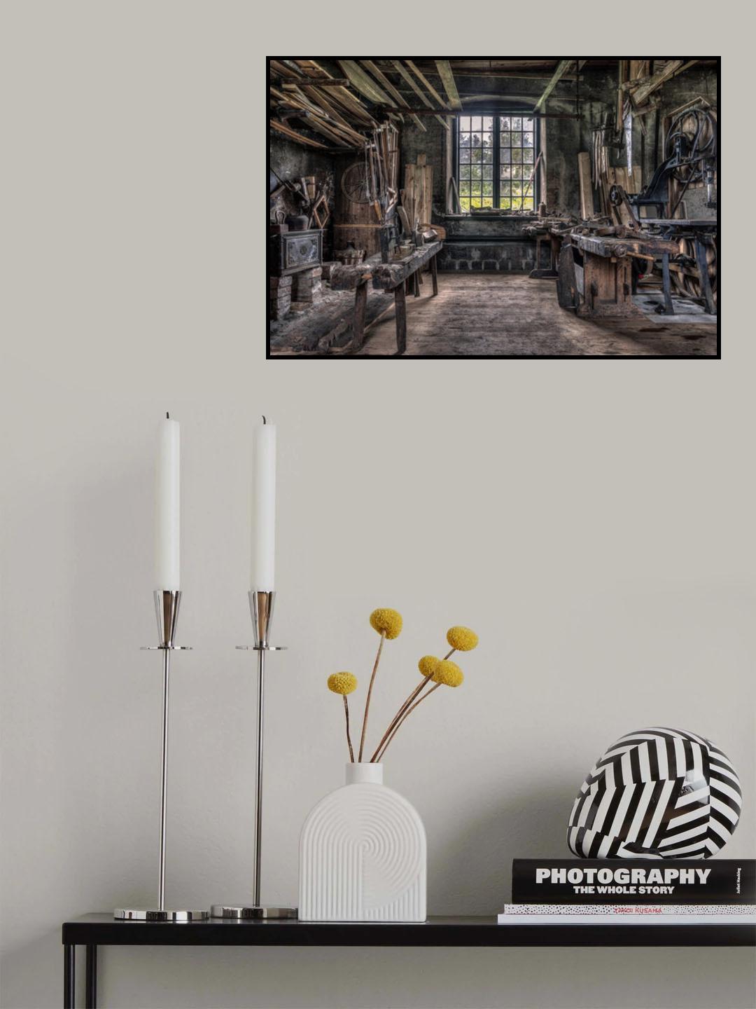 THe Carpenters workshop Poster och Canvastavla