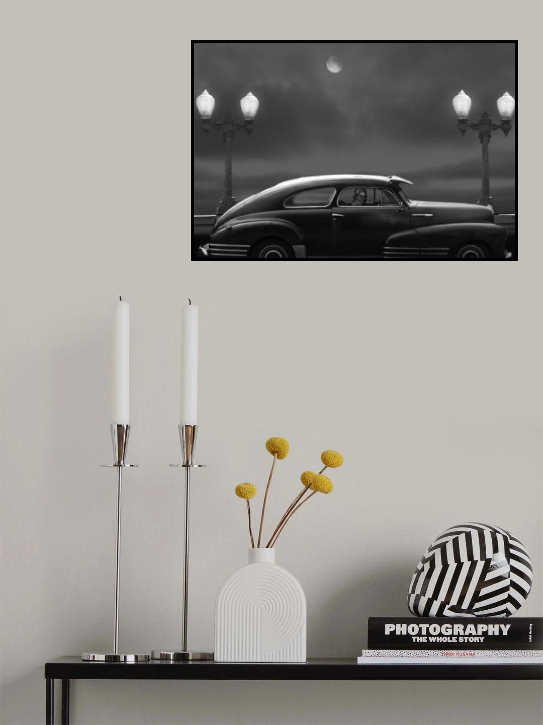 Masked Woman Poster och Canvastavla