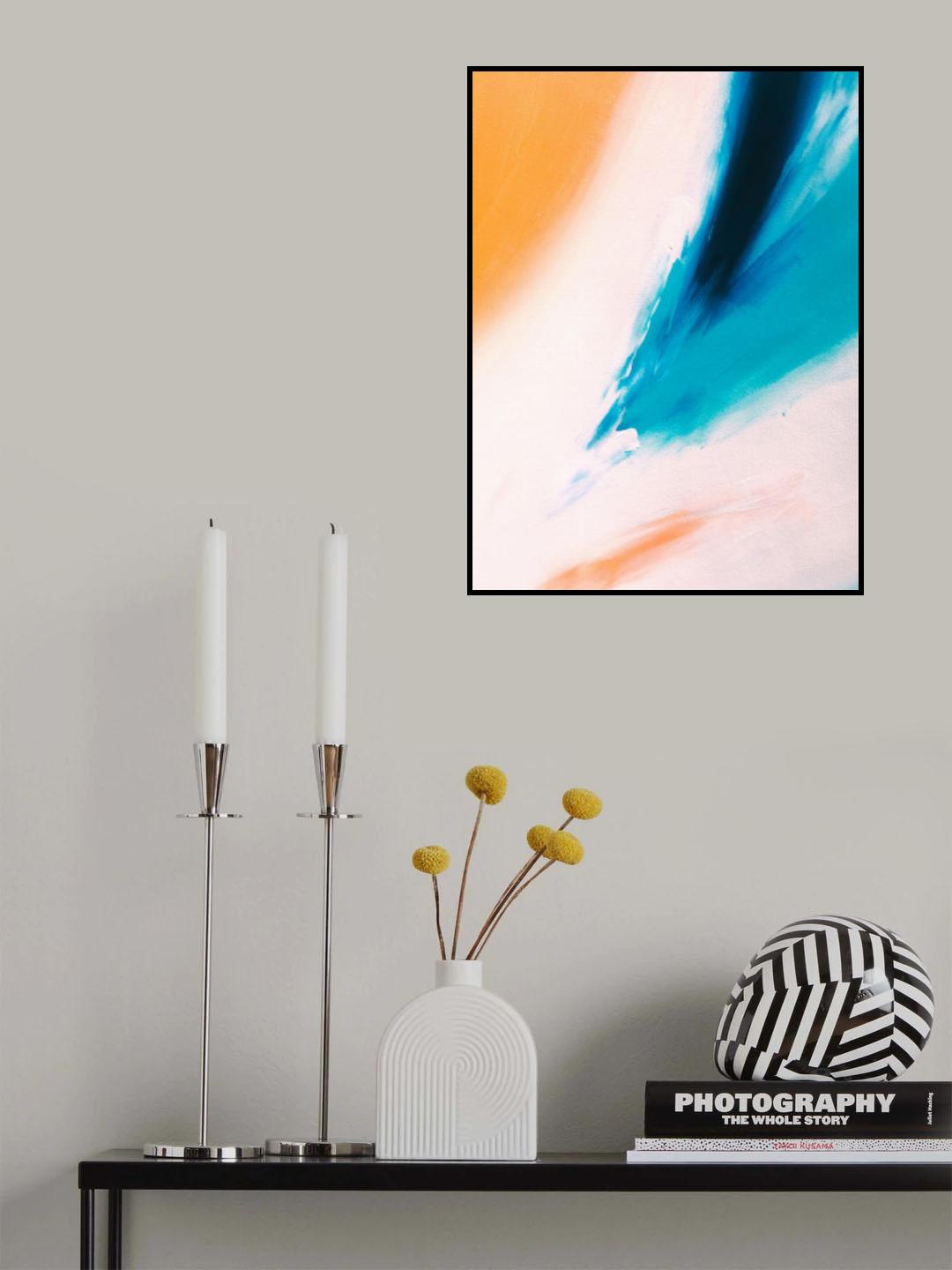 Abstract 1 Poster och Canvastavla