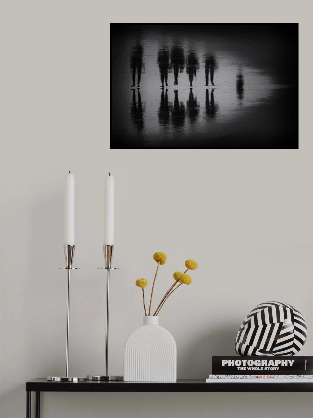 Reflecting the reflections Poster och Canvastavla