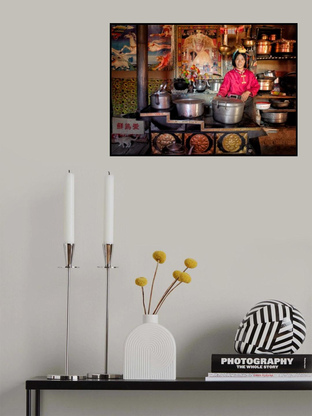 My golden Kitchen Poster och Canvastavla