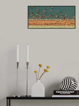Gathering in Golden Light Poster och Canvastavla