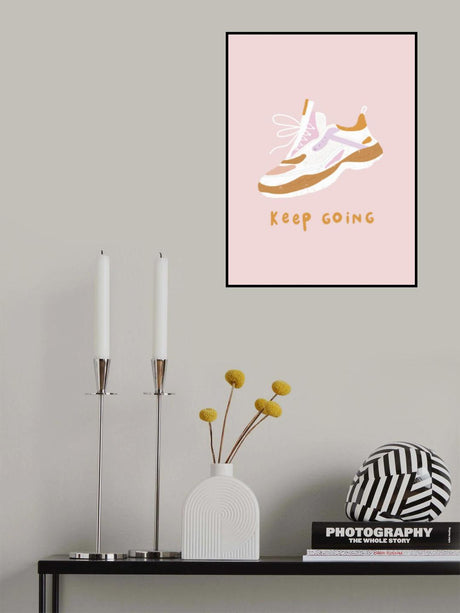 Keep Going Poster och Canvastavla