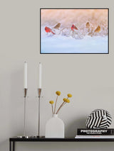 Snowy Morning  Party Poster och Canvastavla