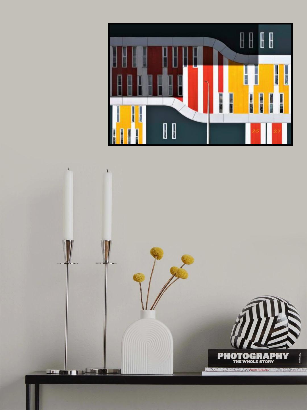 Number 25/27 Poster och Canvastavla
