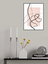 3x4 Aspectratiosoftpink5 Poster och Canvastavla