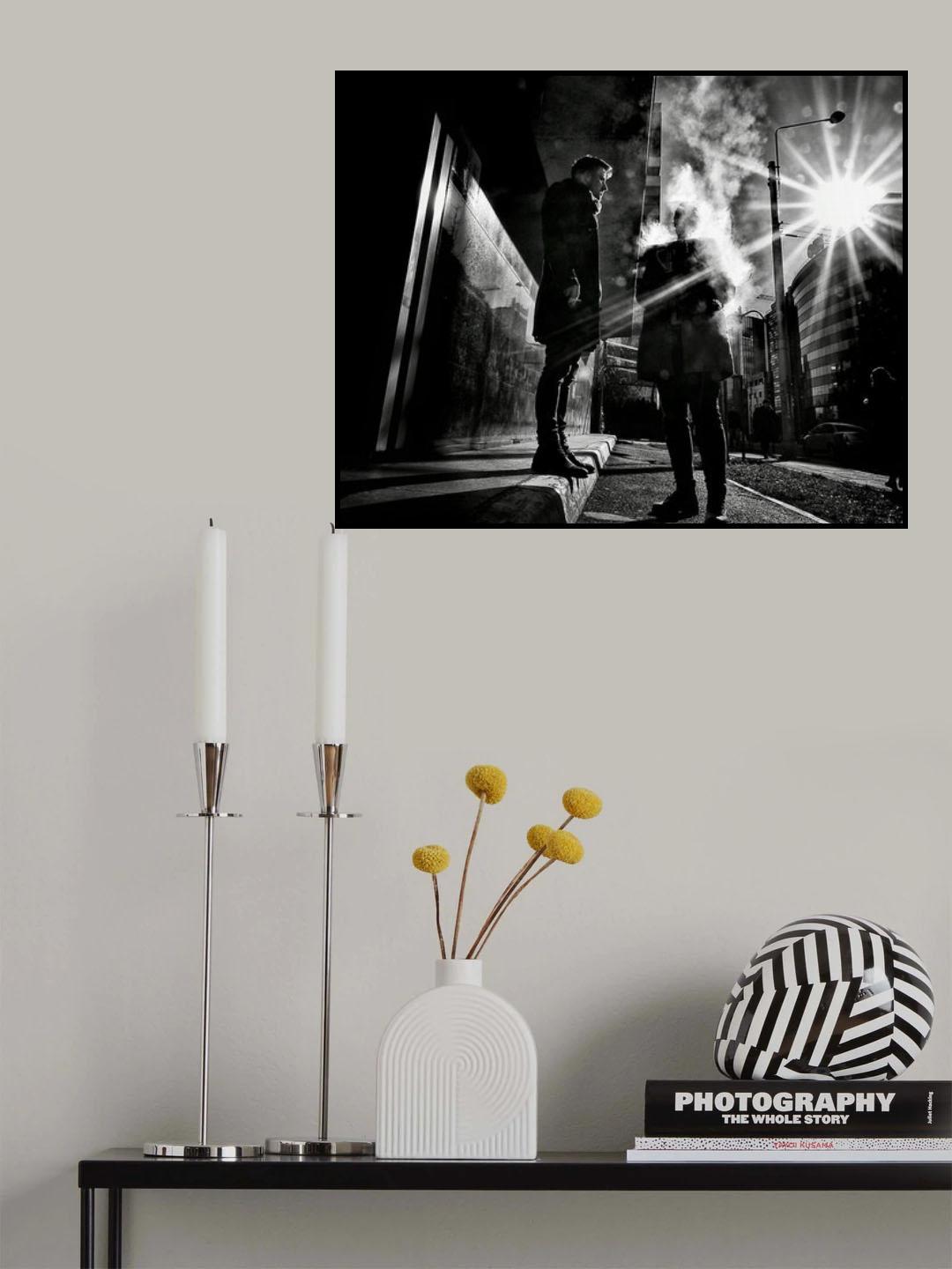 This Girl Is On Fire Poster och Canvastavla