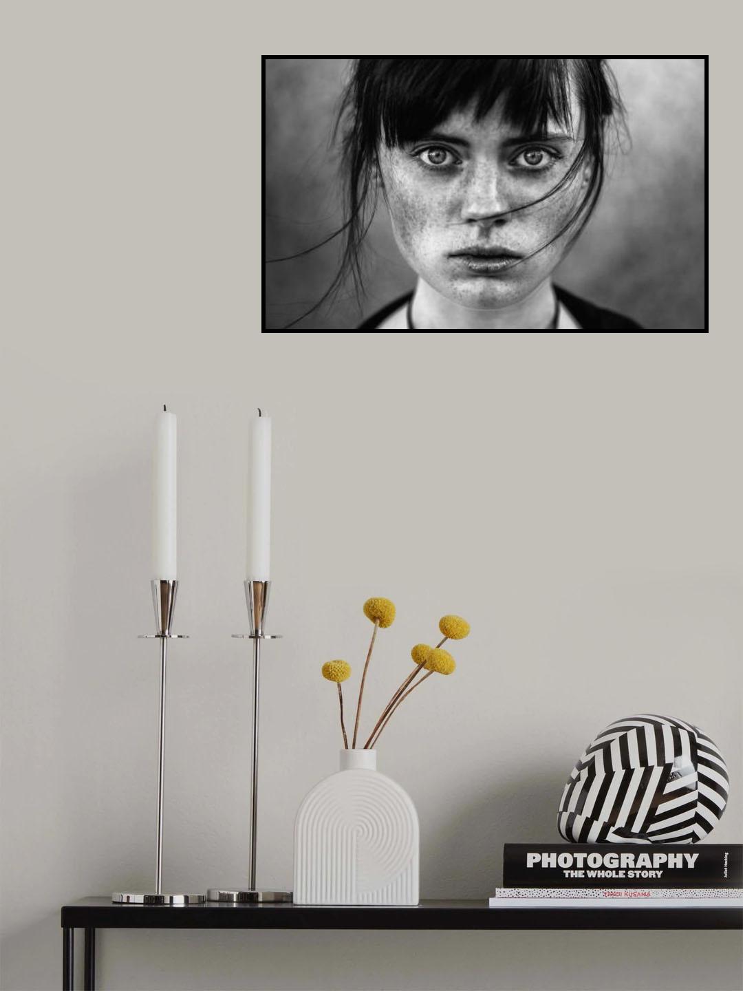 Girl Poster och Canvastavla