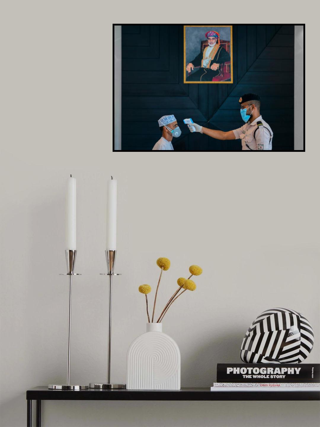 Covid 19 Poster och Canvastavla