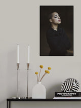 portrait of a young woman Poster och Canvastavla