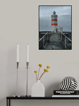 Garður Lighthouse Poster och Canvastavla