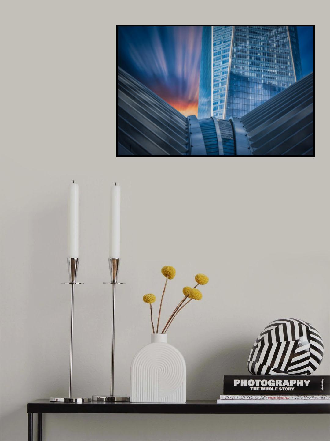 New York: Skyscraper National Park Poster och Canvastavla