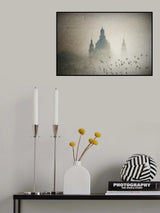 Foggy morning Poster och Canvastavla