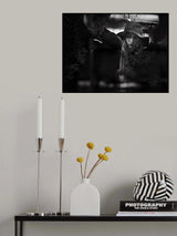 Ice Flowers Poster och Canvastavla