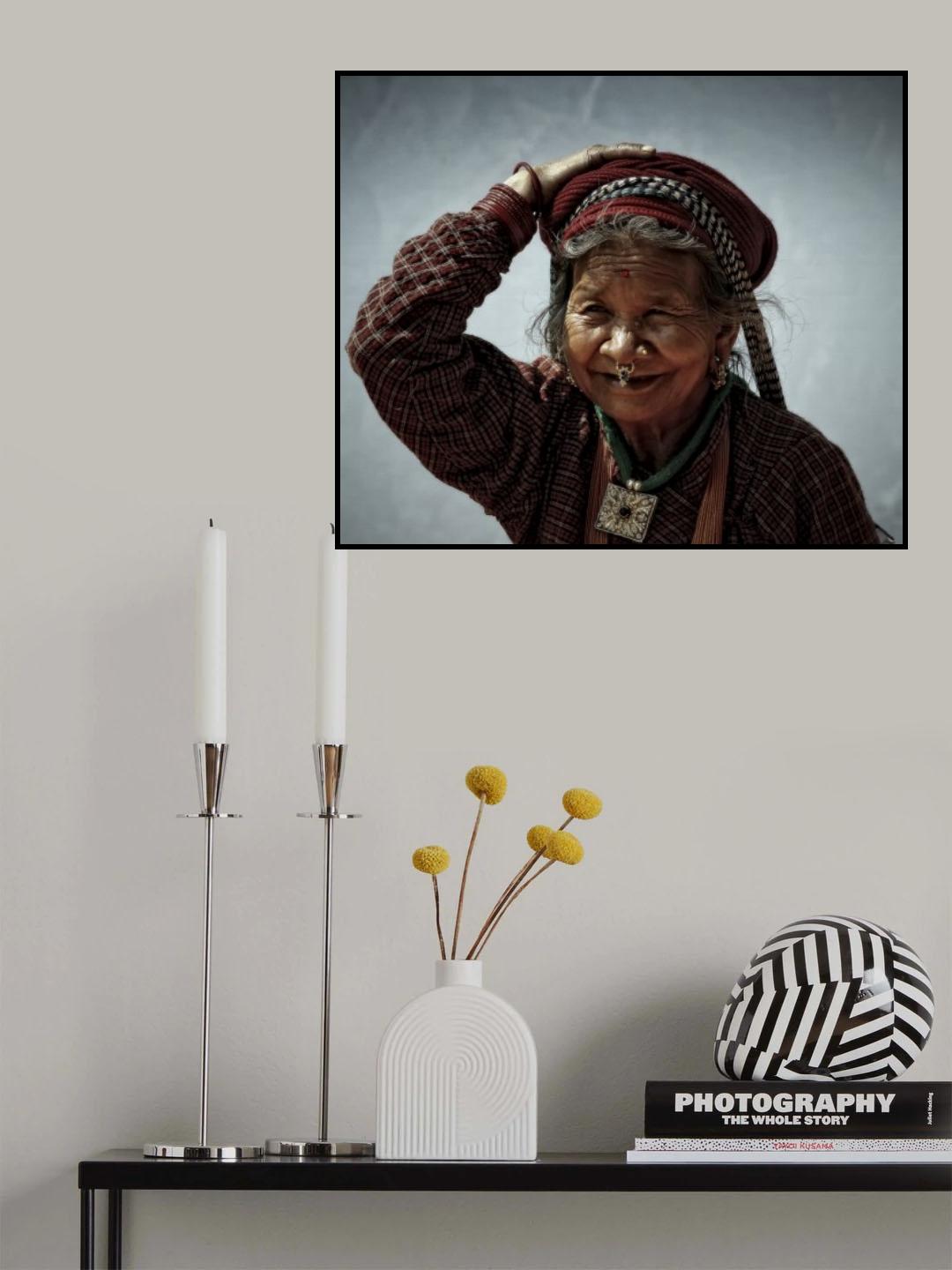 Women of Nepal - Series Poster och Canvastavla