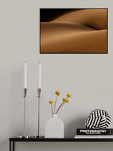 Desert and the human torso Poster och Canvastavla