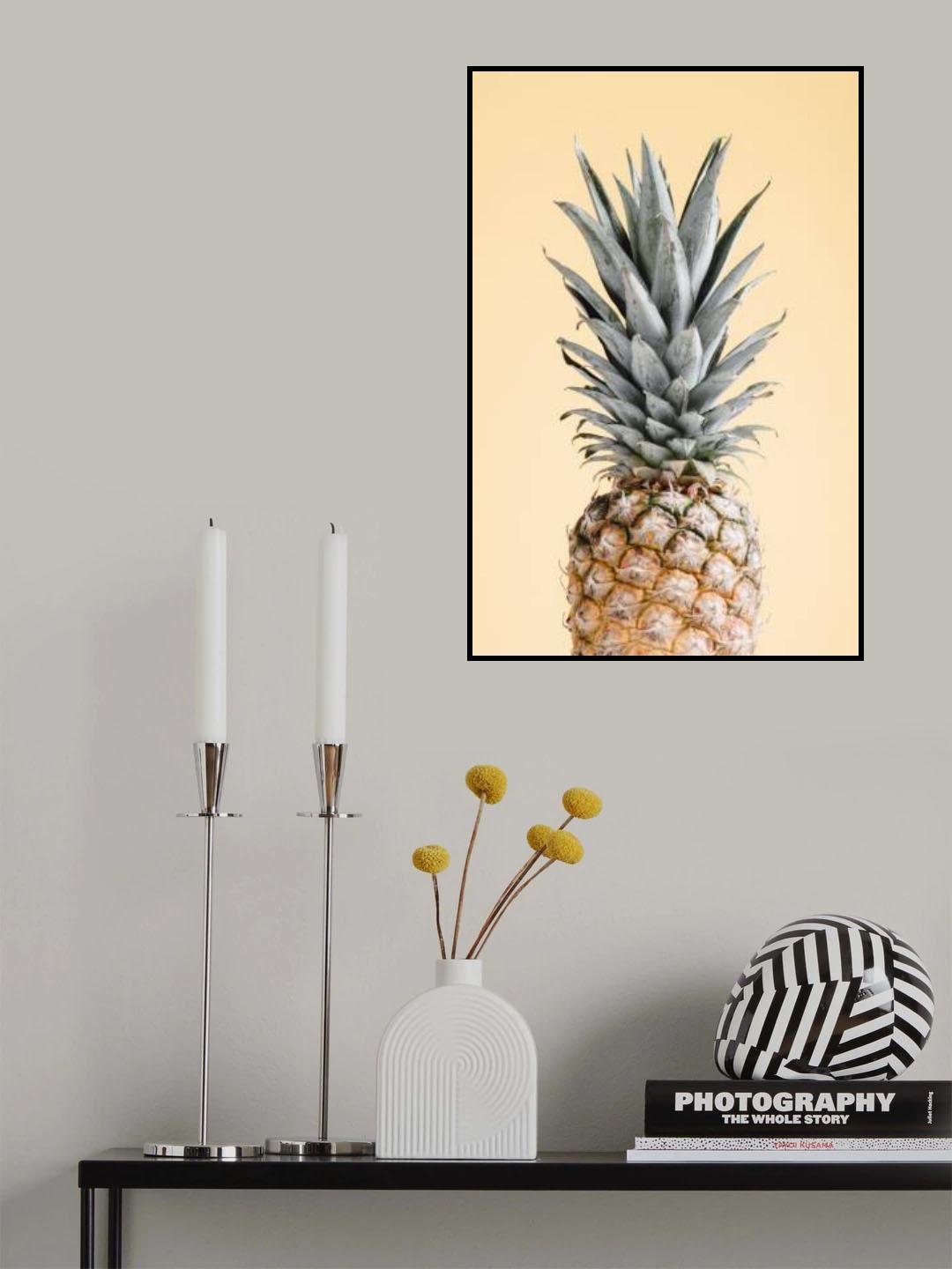 Pineapple Yellow 05 Poster och Canvastavla