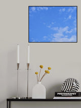 cloudy weather and sky background Poster och Canvastavla