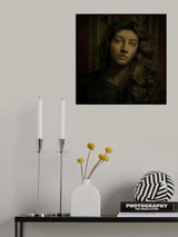 Girl with Green Eyes Poster och Canvastavla