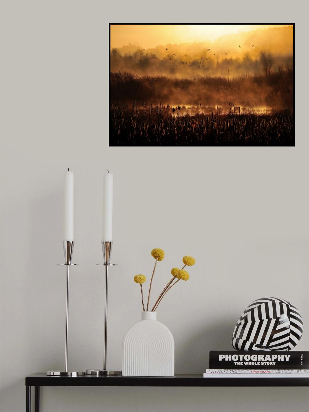 Morning impression Poster och Canvastavla