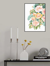 Abigail bouquet Poster och Canvastavla