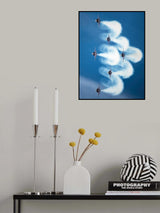 The Swiss in Luna orbit Poster och Canvastavla