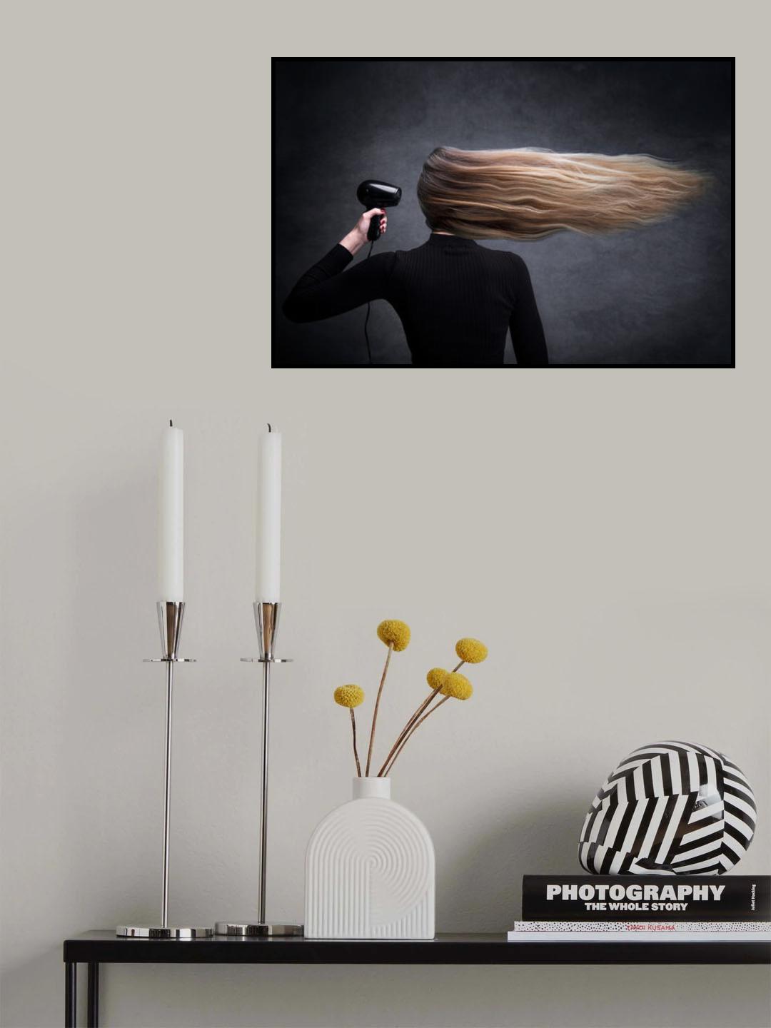 Hair Poster och Canvastavla