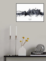 Sydney Australia Skyline Poster och Canvastavla