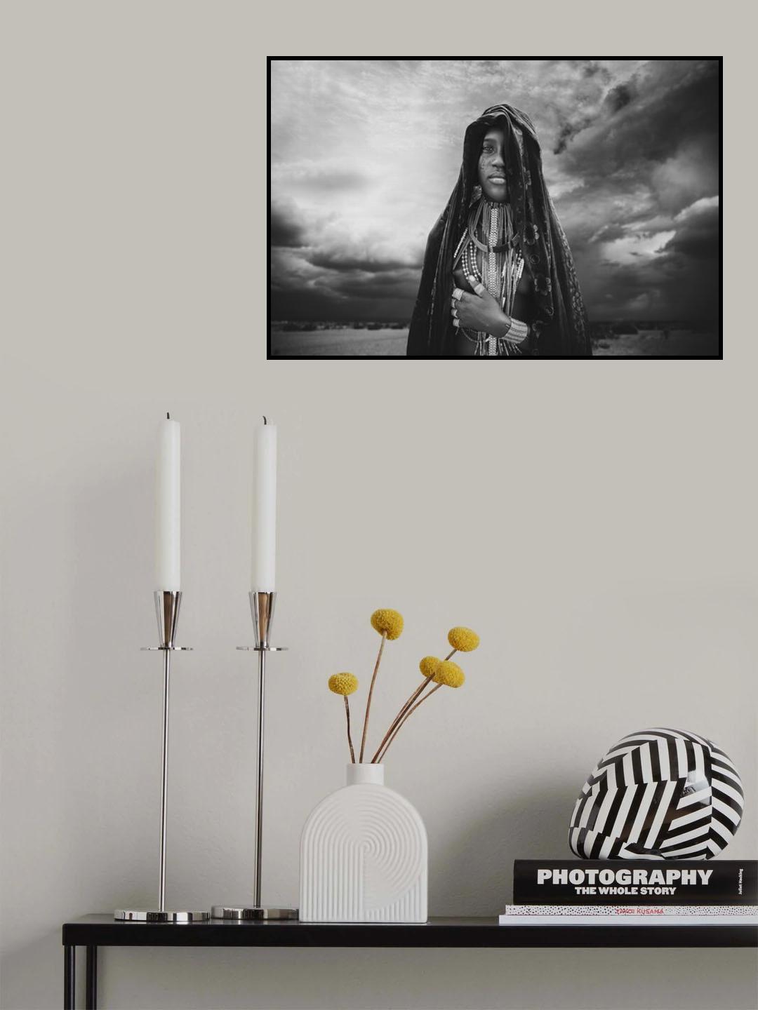 Sweety Nyangatom Girl Poster och Canvastavla